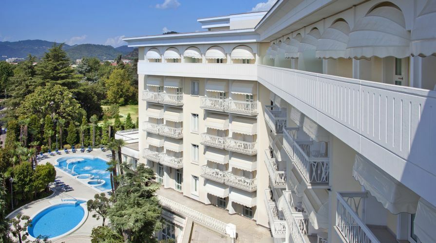 Hotel Due Torri Abano Terme Esterno foto